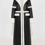 Trisha Mann Beyond the Gates 2025 Shearling Leather Coat