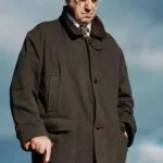 Under Salt Marsh Jonathan Pryce Wool Coat