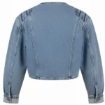 Womens Cropped Demin Jacket