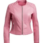Womens_Pink_Biker_Leather_Jacket