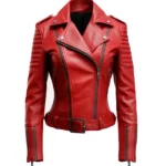 Womens_Red_Biker_Leather_Jacket
