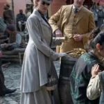 Young Sherlock 2026 Natascha McElhone Coat