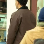 Zack Fox Abbott Elementary Brown Jacket Back