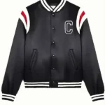 2026 Kim Tae Hyung Black Varsity Jacket