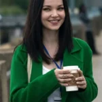 56 Days Dove Cameron Green Coat