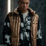 56 Days Kevin Sullivan Puffer Gold Vest