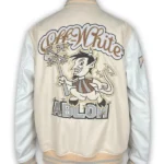 AC Milan Off White Jacket Back