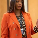 Abbott Elementary S05 Janelle James Orange Blazer