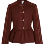 Adidas Chinese New Year Brown Peplum Jacket