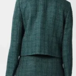 Amy De Bhrún Sanctuary A Witches Tale Green Jacket Back