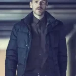 Betrayal S01 Shaun Evans Puffer Black Jacket