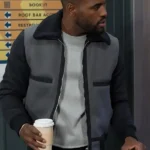 Beyond The Gates Andre Richardson Grey Bomber Jacket