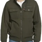 Beyond The Gates Ben Gavin Green Cotton Jacket