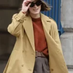 Black Doves 2026 Keira Knightley Brown Wool Coat