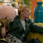 Busy Philipps The Young and the Restless Green Leather Jacket