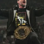 CM Punk WWE Raw Black Bomber Jacket