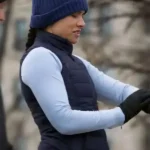 Chicago Fire S14 Stella Kidd Puffer Blue Vest
