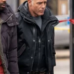 Chicago PD S13 Hank Voight Hooded Black Jacket
