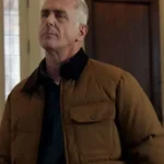 Christopher Herrmann Chicago Fire Brown Puffer Jacket