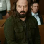 Cisco Wojciechowski The Lincoln Lawyer Suede Green Jacket