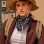 Cold Storage Sosie Bacon Maroon Wool Jacket