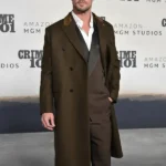Crime 101 Chris Hemsworth Wool Coat