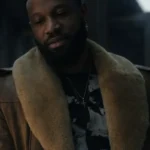 Cross Bobby Brown Shearling Suede Coat