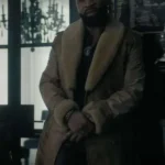 Cross Bobby Trey Shearling Brown Coat