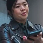 Daredevil Born Again Ruibo Qian Brown Leather Jacket