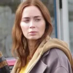 Disclosure Day Emily Blunt Long Coat