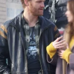 Disclosure Day Wyatt Russell Leather Jacket