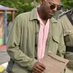 Don Gilet Death in Paradise Green Cotton Jacket