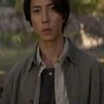 Drops of God Issei Tomine Gray Suede Jacket