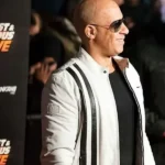 Fast And Furious Live Vin Diesel White Leather Jacket