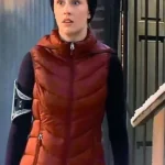 General Hospital Josslyn Jacks Red Puffer Vest