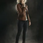 Grace Ashcroft Resident Evil Requiem Brown Leather Jacket