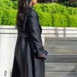 Harper Stern Industry Black Trench Coat