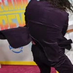 Jason Momoa The Wrecking Crew NY Special Screening Blazer Back