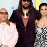 Jason Momoa The Wrecking Crew NY Special Screening Purple Blazer