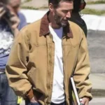Keanu Reeves Outcome Brown Cotton Jacket
