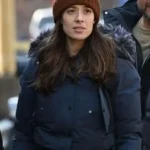 Kim Burgess Chicago PD S12 Blue Parka Jacket