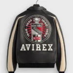 Kith & AVIREX for the New York Rangers Bomber Jacket Back