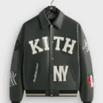 Kith Leather Varsity Jacket