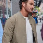 Law and Order SVU Terry Bruno Beige Bomber Jacket