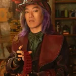Leonardo Nam Descendants Wicked Wonderland Leather Coat