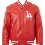 Los_Angeles_Dodgers_Red_Leather_Jacket