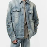 Love Island UK All Stars S03 Shaq Muhammad Blue Denim Jacket