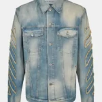Love Island UK All Stars S03 Shaq Muhammad Denim Blue Jacket