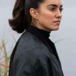 Lynley S01 Barbara Havers Black Leather Jacket