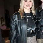 NYC Emma Brooks Black Leather Jacket